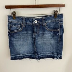 SO Denim Mini Skirt